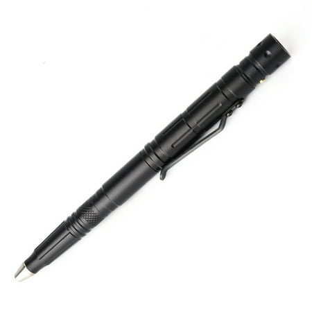 Multifunctional Flashlight Outdoor Mini Size Multifunctional Emergency Pen For Self-defense Flashlight Portable Multi-tool Survival Gift ()