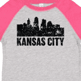 thumbnail image 4 of Inktastic Kansas City Skyline Grunge Boys or Girls Toddler T-Shirt, 4 of 5