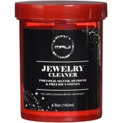 MAUI Jewelry Cleaner. Liquid Jewelry Cleaner Solution for GOLD, Silver, Diamond. Safety Solution Comes with Basket and Brush for extra cleaning