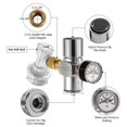 thumbnail image 2 of Beer Keg Charr Co2 Dispenser - Includes Keg Regulator 0-60 Psi, 7/16quot; Thread Adapter, Gas Ball Nnect For Draft, 2 of 4