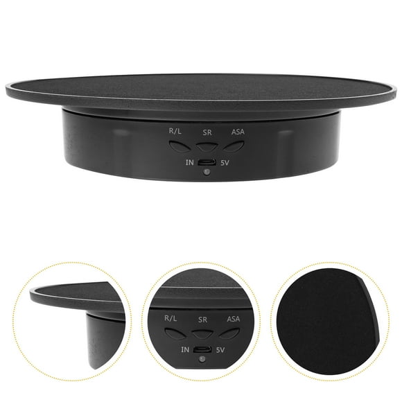 OULII Turntable Display Stand Rotating Turntable Display Plate ABS Mobile Phone Display 1Pack