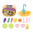 thumbnail image 1 of Juego de juguetes de cocina HUOGUO para niños con agua corriente 32 x 28 x 27 cm, 1 of 2