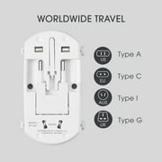 Protege All-in-One Travel Power Adapter