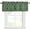 Green, variant on White Moroccan Kitchen Valances for Windows, Boho Morocco Geometric Quatrefoil Grid Bathroom Window Valances 54x18 Inch Rod Pocket Window Treatments Valance Curtains for Living Room Bedroom Decor