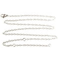 thumbnail image 5 of R.H. Jewelry Men Women Lovers Couple Stainless Steel Silver-tone Heart Pendant Necklace Set, 5 of 5