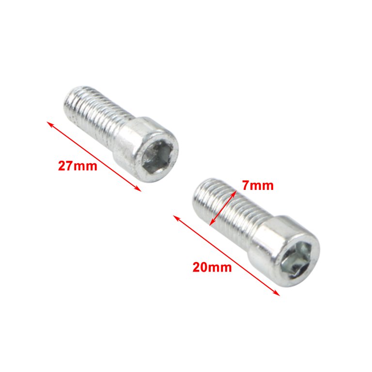 8mm Universal Folding Motorcycle Footpegs - CNC Aluminum Red Passenger Foot Pegs For Yamaha, Honda, Suzuki, Kawasaki, ATV