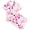 00@Light Pink472, variant on Elegyee Pajamas for Girls Hearts Print Button Down Shirt Shorts Pj's, Black, Size 2-3