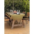 thumbnail image 4 of Rectangle Outdoor Tablecloth With Umbrella Hole And Zipper– Black Vintage Forest Bear Waterproof Patio Table Cover for Party, Picnic, Backyard, 52"x70" , Country Farmhouse Pine Brown, 4 of 8
