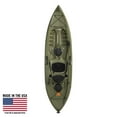 thumbnail image 3 of (3 pack) Lifetime Tamarack Angler 10 ft Sit-on-Top Fishing Kayak, Olive Green (90539), 3 of 20