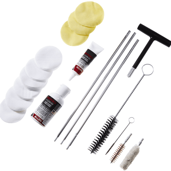 Thunder Cloud Muzzleloader Aluminum Cleaning Kit, .50 Caliber, Multi-Color, Model 87127A, .50 BMG