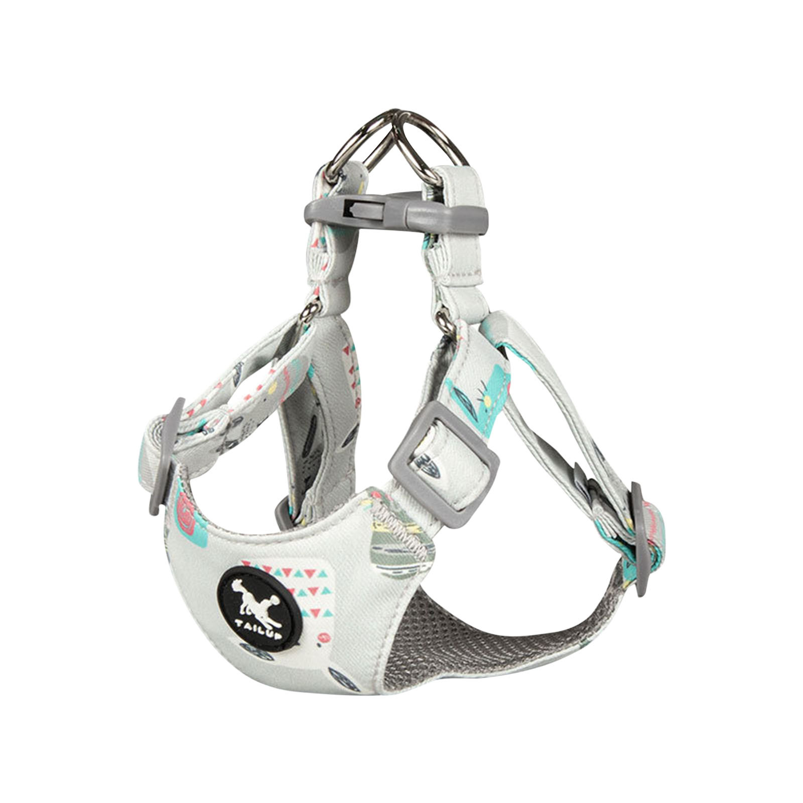 LSLJS Dog Harness, Adjustable Soft Padded Dog Vest, Reflective No-Choke Pet Oxford Vest with Easy Control Handle, Dog Vest Cat Leash Pet Walking Soft Vest Puppy Leash Chest Strap