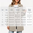 thumbnail image 2 of Horkkom Long Winter Coats for Women Fleece Warm Button Jacket Soft Fuzzy Lapel Coat XXL, 2 of 4