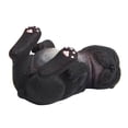 thumbnail image 1 of francés durmiente Estatua De Perro Durmiente Modelo Home Table Car Accesorio Decoraciones B Negro, 1 of 7
