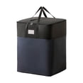 thumbnail image 2 of MMJ Extra Large Moving Storage Bag 110L Heavy Duty Waterproof Packing Tote Zipper Reinforced Handles Clothes Bedding Travel Organizer, 2 of 6