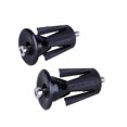 thumbnail image 3 of Advancent 1 par de empuñaduras de manillar de bicicleta de aluminio ligero de 15-23,5mm, tapones para extremos, tapones para manillar, accesorios para Ciclismo negro Advancent HW4849-01, 3 of 6