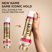 LOreal Paris Elnett Satin Aerosol Hairspray, Extra Strong Hold, Humidity Resistance, 11 oz