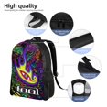 thumbnail image 3 of Tool Band Backpacks Lightweight Casual Bookbags Travel Daypack Bookbags, 3 of 7
