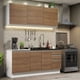 thumbnail image 2 of Cocina Integral Madesa Glamy Con Tarja 180 Cm Marron Madesa Glamy, 2 of 10