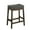 Gray/Brown, variant on HomePop 24" Blake Backless Counter stool, Multiple Colors