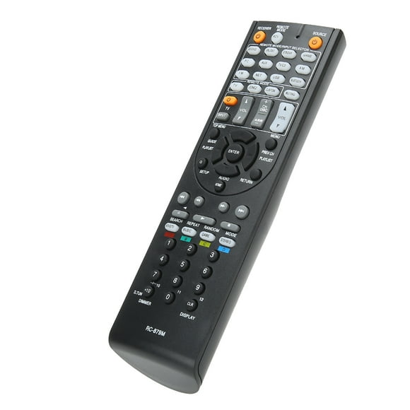 Control remoto de repuesto RC-879M compatible con receptor AV ONKYO TX NR535 TX sR333 HT R393 HT s3700