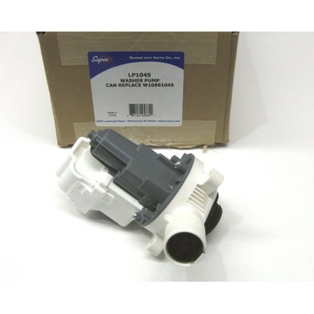W10661045 for Whirlpool Washing Machine Drain Pump (Supco LP1045) W10661045