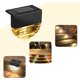 thumbnail image 1 of Luces solares para exteriores, 6 luces solares para jardín IP68 a prueba de agua con encendido/apagado automático, luz cálida e iluminación de luz de color para caminos de jardín, escaleras, entrada, JAMW Sencillez, 1 of 5