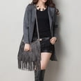 thumbnail image 4 of gcong Stylish Woven Fringe Messenger Crossbody Bag for Daily Casual Wear and Travel Use, 4 of 5