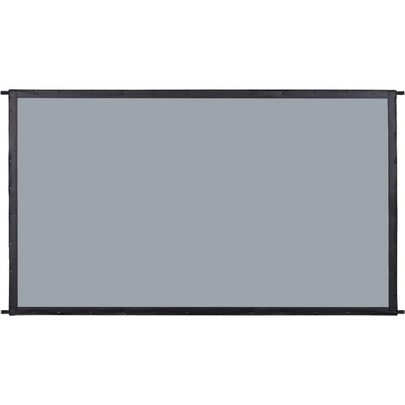 KODAK 120” Replacement Dual Projector Screen, Fast Fold Front & Rear Projection Backdrop - Gray