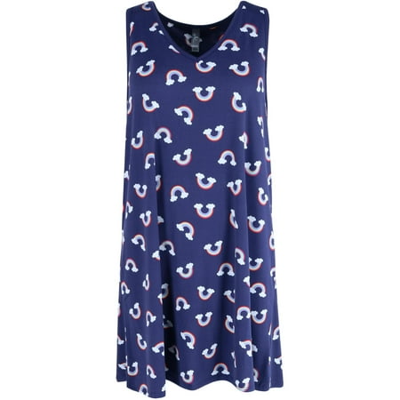 

PJ Couture Rainbow Print Sleep Gown (Women)