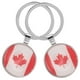 thumbnail image 4 of GOOHOCHY 2 uds llavero de recuerdos canadienses llavero de Metal con colgante de bandera nacional mochila colgantes de bandera nacional llaveros decorativos, 4 of 8