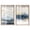 Blonde Frame, variant on Inner Cosmos Duo Shadowbox Print Living Room Decor by Art Remedy, White Frame, 24 x 36