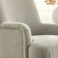 thumbnail image 2 of Modway Ellington Fabric Upholstered Accent Armchair in Linen, 2 of 9
