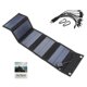 thumbnail image 1 of Panel Solar USB plegable portátil, cargador de Panel Solar impermeable, cargador de batería móvil para exteriores, 1 of 4
