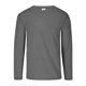 thumbnail image 1 of Playera Cuello Redondo Manga Larga Yazbek Para caballero Color gris Talla Doble Extra grande 100% poliéster, 1 of 3