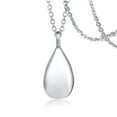 thumbnail image 3 of Small Keepsake Pendant Necklace Stainless Steel Urn Necklace for Ashes Cremation Jewelry Teardrop Pendant Necklace, 3 of 9