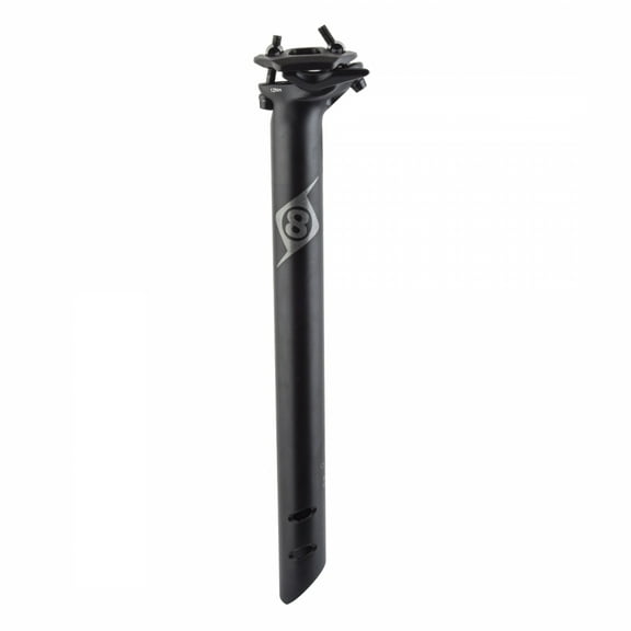 Origin8 Spire II Seatpost 31.6mm 350mm Blk Micro-Adjust 2 Bolt Clamp