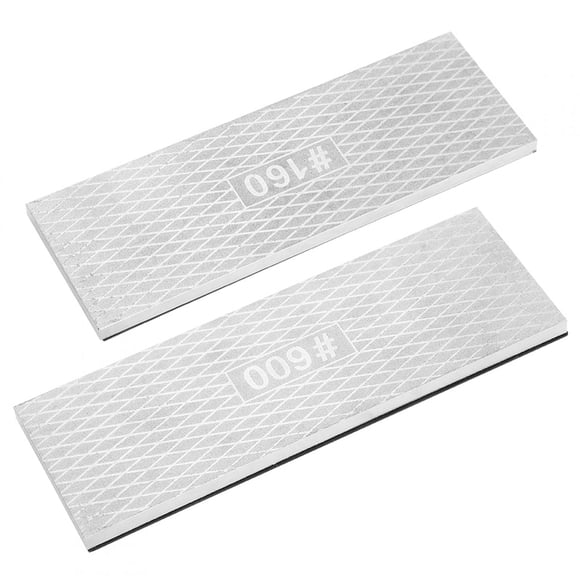 Greensen Sharpening Stone,Diamonds Whetstone,Portable Diamonds Whetstone 160‑600 Grits Sharpening Stone Grindstone with Rubber Anti‑Slip Mat