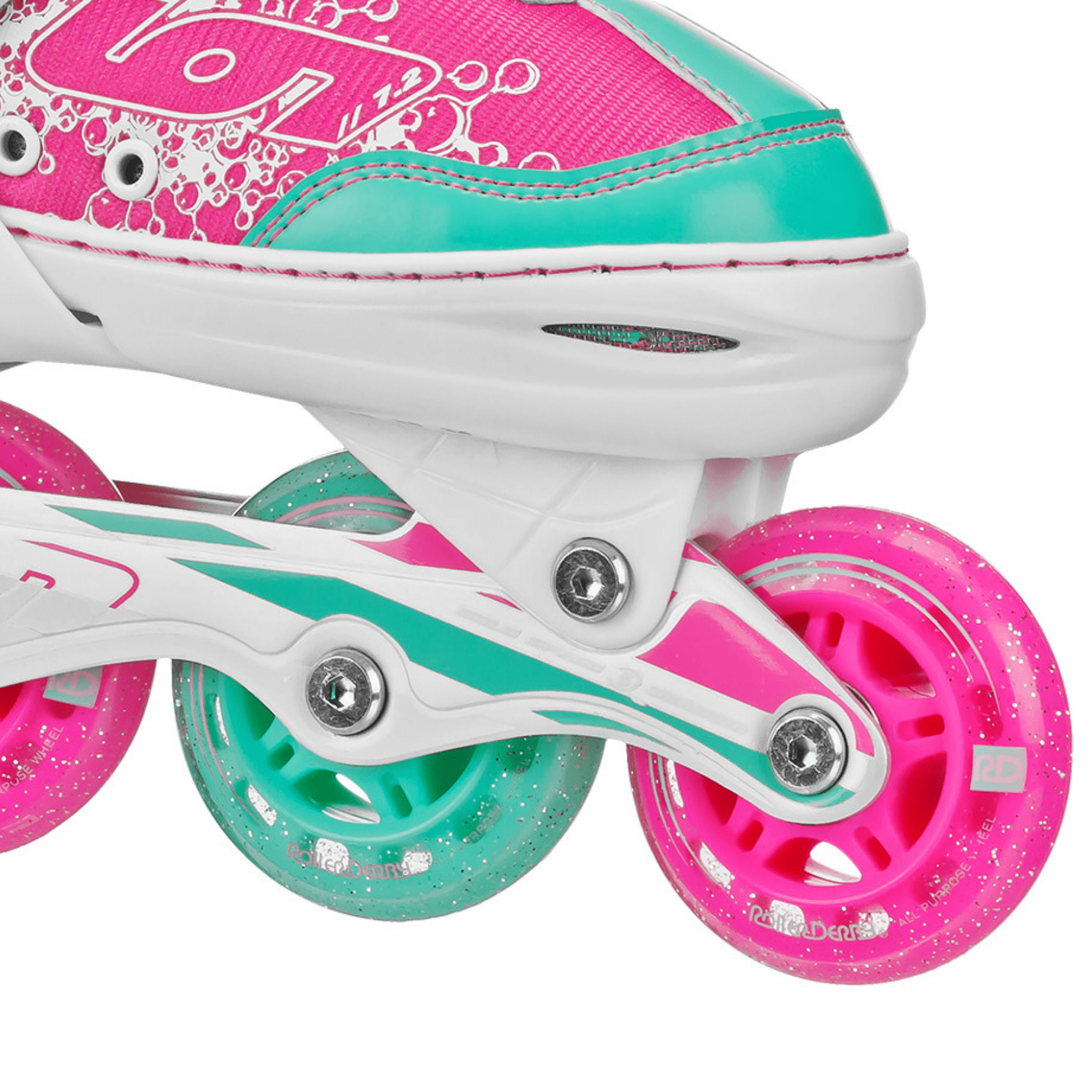 Koken Tegen ironie Roller Derby ION 7.2 Girl's Adjustable Inline Skate - Walmart.com