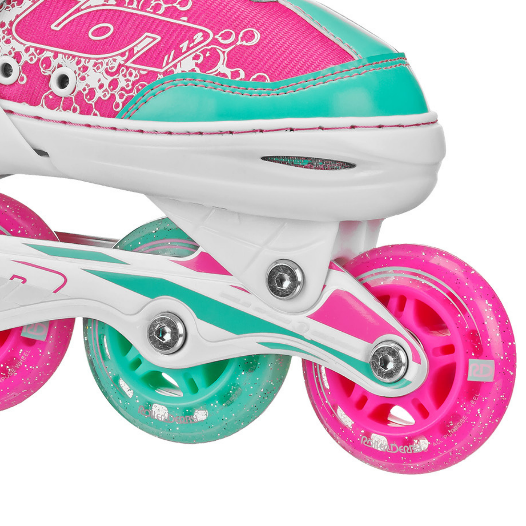 Roller Derby ION 7.2 Girl's Adjustable Inline Skate - image 3 of 9