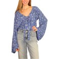 thumbnail image 1 of Free People Womens Forties Feel Body Mono, Azul, Small, 1 of 4