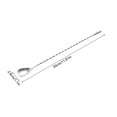 thumbnail image 3 of Bartender Mixing Spoon 10 Inch - 18/10 Stainless Steel Stirrer with Spiral Handle - Essential Bar Tool for Mojitos, Old Fashioned & Mixing Drinks, 3 of 7