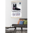 thumbnail image 2 of NHL Columbus Blue Jackets - Drip Skate 21 Wall Poster with Wooden Magnetic Frame, 22.375" x 34", 2 of 6