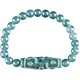 thumbnail image 1 of Pulsera de jadeíta azul de grado A con cuenta Dzi tallada de nueve ojos, 1 of 3