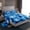 Light Blue, variant on jejeloiu Christmas Snowflake Full Size Sheets,Xmas Tree Bed Sheets,Glitter Print Sheet Sets,Lightweight Room Decor,4-Piece