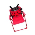 thumbnail image 3 of Silla plegable para niños, asiento antideslizante, silla de pesca para niñas y niños, muebles de playa Rojo, 3 of 9
