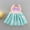 Mermaid, variant on Princess Dress Up Aprons Mess Play Clothes for 12M-3T, Holloween Costume