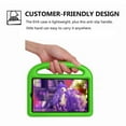 thumbnail image 5 of Dteck Kids Case For Samsung Galaxy Tab A4S /Galaxy Tab A 8.4 (2020) , Shockproof Light Weight Handle Stand Case EVA Foam Protective Cover with Kickstand,Greeen Sparrow, 5 of 8
