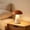 Orange, variant on Cordless Mushroom Table Lamp,Waterproof Shower Lamp,Battery Operated Table Lamp Rechargeable,Touch Dimmable Night Light for Bedroom Patio Camping Dinning