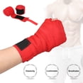 thumbnail image 4 of Cheers US Boxing Hand Wraps Inner Gloves,Elasticated Thumb Loop Bandages, Men Women Mexican Style Under Mitts Wrist Hand Protection, 4 of 7