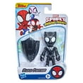 thumbnail image 5 of Marvel Spidey and His Amazing Friends Black Panther Hero Action Figure, 5 of 6